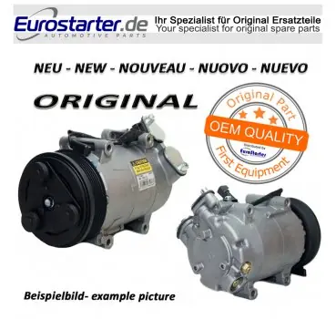 Klimakompressor Neu Original VALEO MN123626 für Mitsubishi Nur Für Kurze Zeit