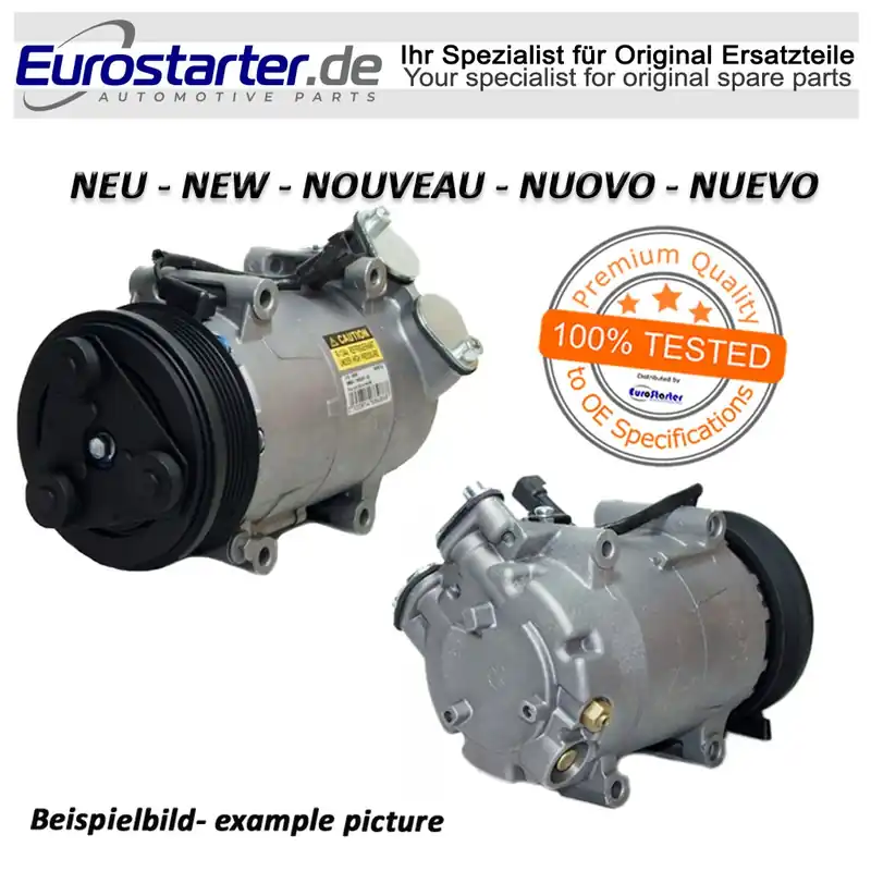 Klimakompressor Neu OE-Ref. 48845126 für UNIVERSAL Letzte Chance