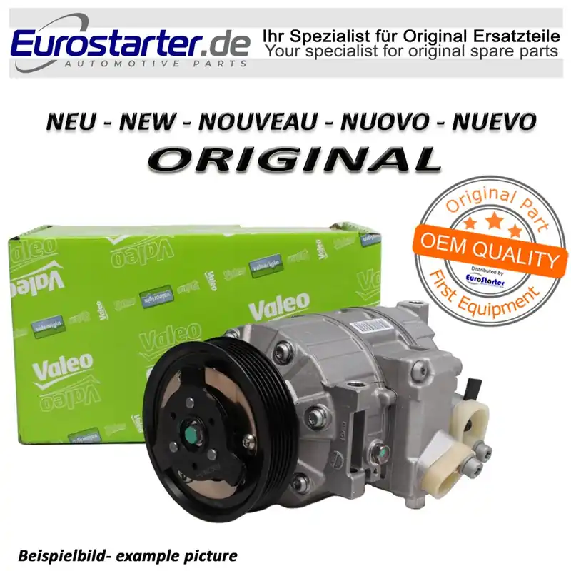 Klimakompressor Neu Original VALEO 92600VB005 für NISSAN Direkt Vom Hersteller