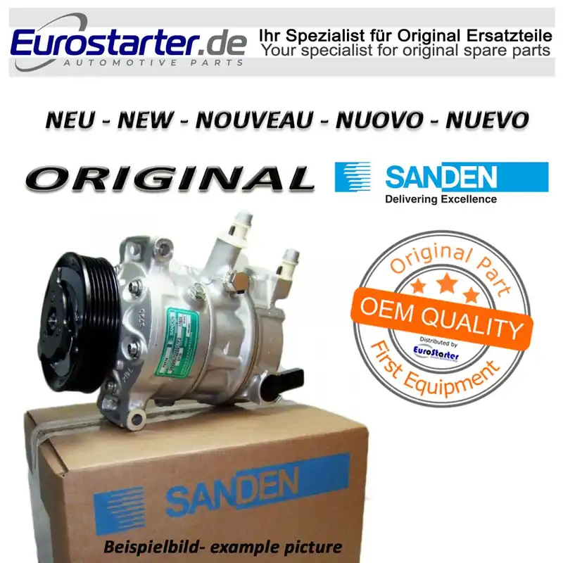 Klimakompressor Neu Original SANDEN 2993687 für IVECO Online Kaufen