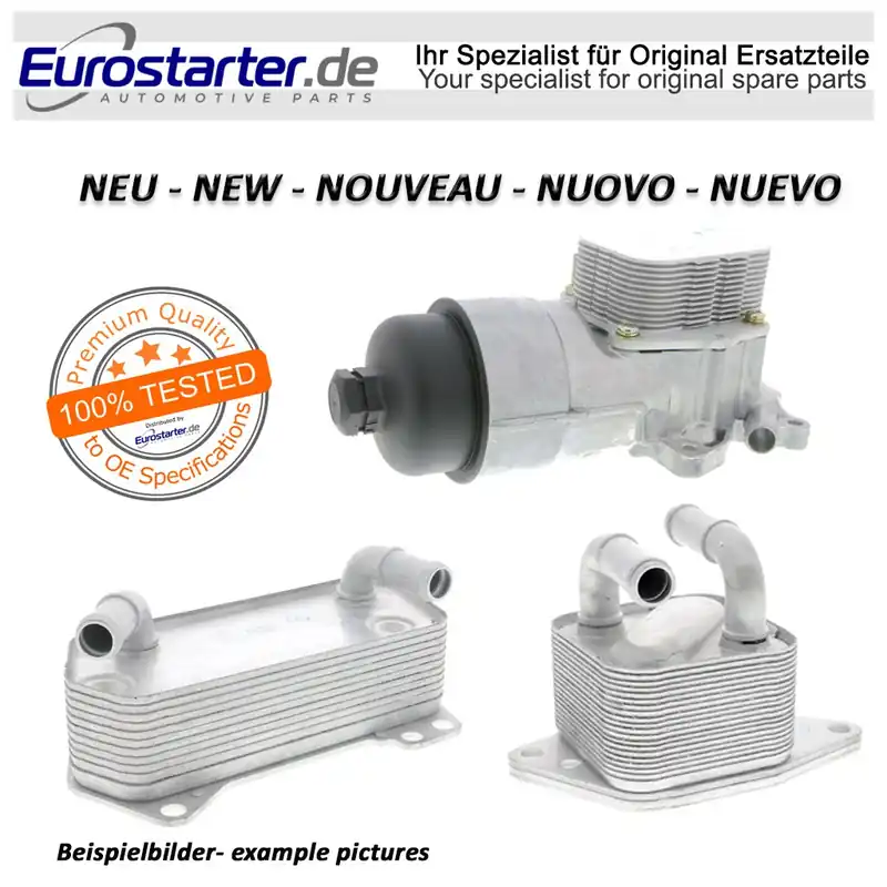 Ölkühler Neu OE-Ref. 227554 für PSA Nur Für Kurze Zeit