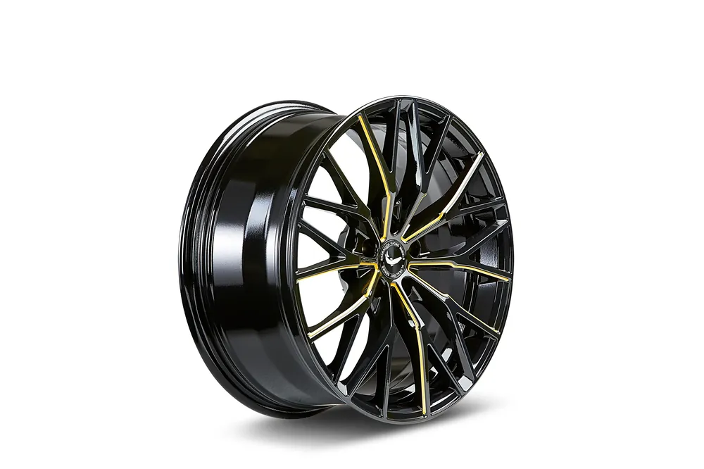 Sofort Bestellen Barracuda Project 3.0 Alufelge 10x20 ET28 5x112 Black gloss Flashgold