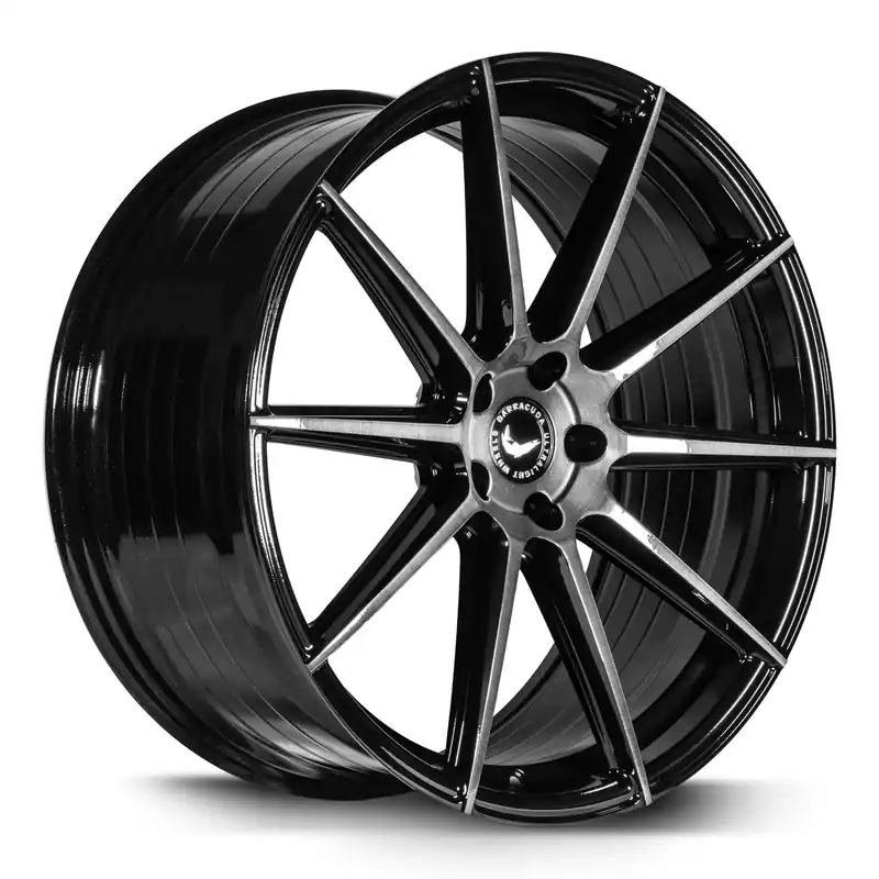 Sonderaktion Barracuda Project 2.0 Alufelge 11,5x22 ET57 5x130 Higloss-Black brushed Surface