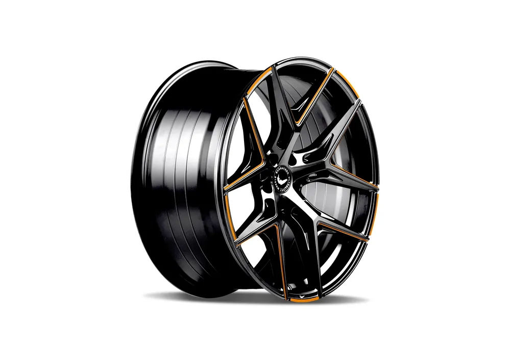 Barracuda Razzer Alufelge 9,5x21 ET38 5x114,3 Flash ORANGE Puresports gefräst Nur Heute