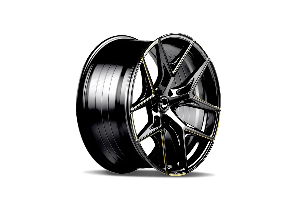 Barracuda Razzer Alufelge 10x20 ET45 5x112 Flash COPPER Puresports gefräst Echt