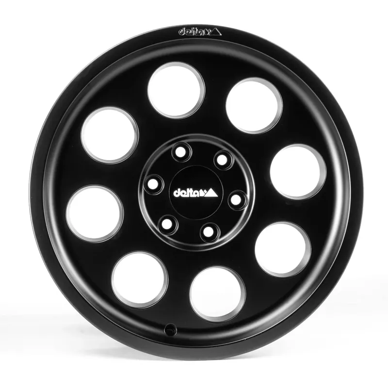 Top-Angebot delta4x4 Klassik Alufelge 6x130 Schwarz Matt – Sprinter W907/910 2018–2022