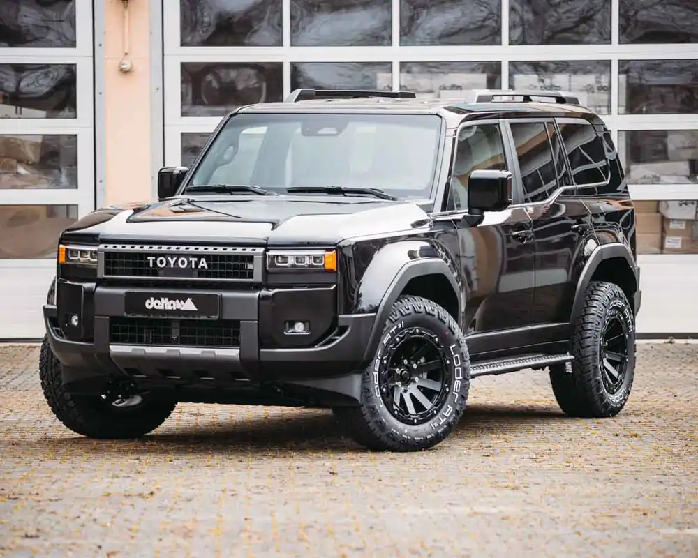 delta4x4 Hanma Rugged Alufelge 6x139,7 Schwarz Matt – Land Cruiser Preis Gesenkt