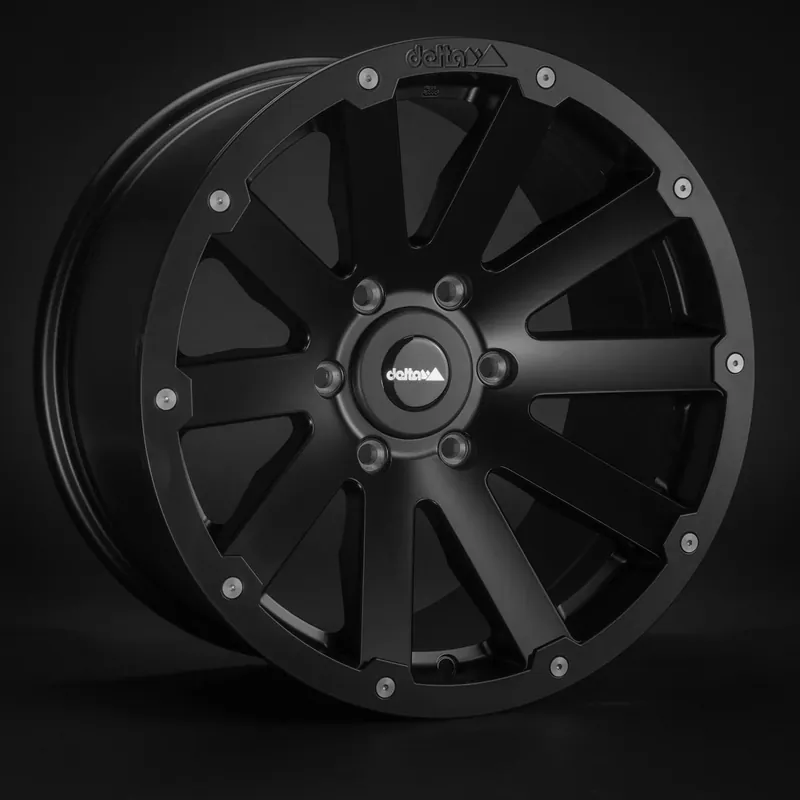 Sonderangebot delta4x4 Hanma Alufelge 6x139,7 Schwarz Matt – Land Cruiser