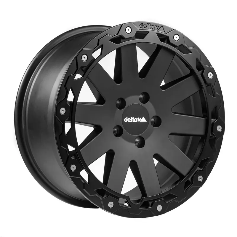 delta4x4 Hanma Rugged Alufelge 6x139,7 Schwarz Matt – Ranger Raptor Günstig