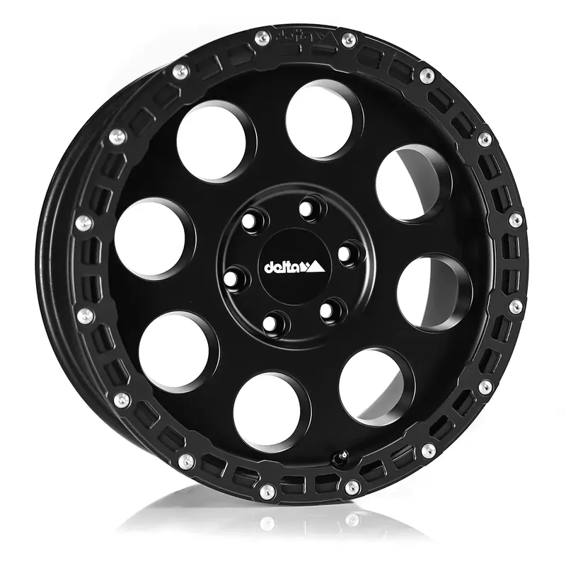 delta4x4 Klassik_B RUGGED Alufelge 6x120 Schwarz Matt – New Transporter Top-Seller