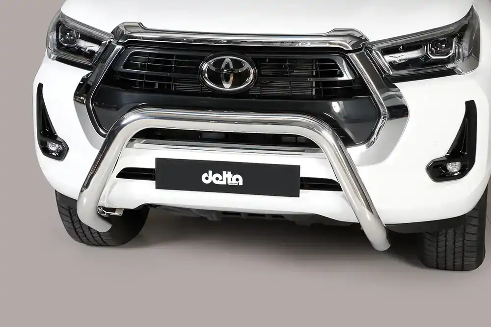 Neuheit delta4x4 Frontbügel Hilux poliert