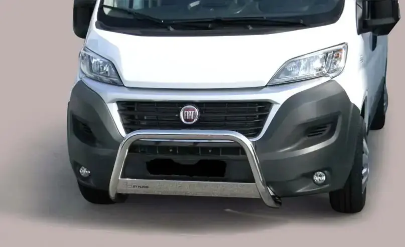 delta4x4 Frontbügel poliert 63mm – Citroën Jumper / Fiat Ducato u. a. Markenprodukt