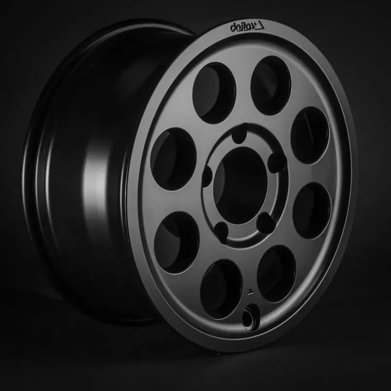 Wochenendangebot delta4x4 Klassik Alufelge 5x150 Schwarz Matt – Land Cruiser J10 1998–2003