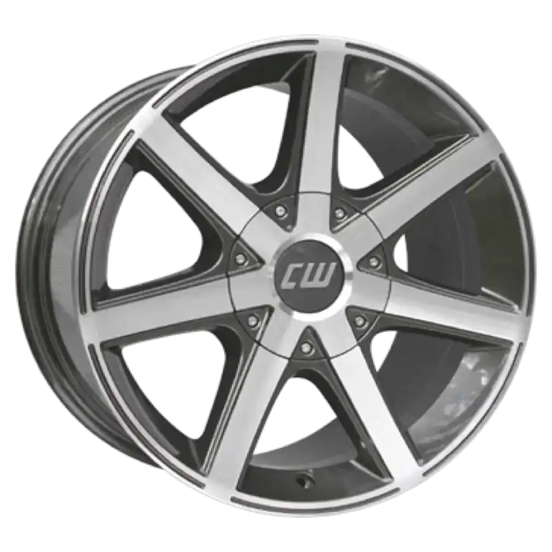 Neuheit Borbet CWE mistral anthracite glossy polished Alufelge 7x16 ET40 5x114.3/60.1