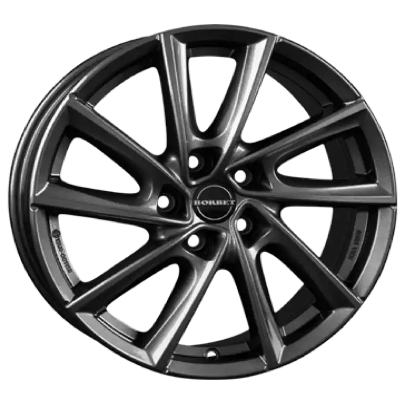 Borbet VT mistral anthracite glossy Alufelge 7.5x17 ET52 5x112/66.6 Sofort Bestellen