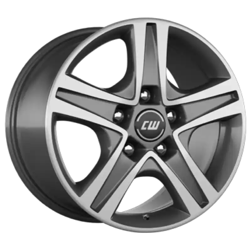 Borbet CWD mistral anthracite polished glossy Alufelge 6x15 ET68 5x118/71.1 Direkt Vom Hersteller