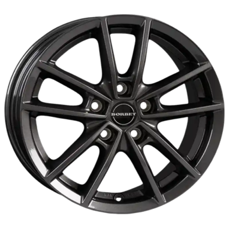 Schnäppchen Borbet W mistral anthracite glossy Alufelge 7x17 ET45 5x112/57.1