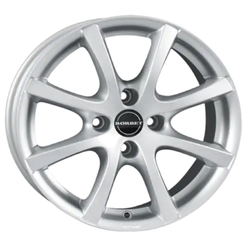 Preisreduziert Borbet LV4 crystal silver Alufelge 5.5x15 ET45 4x100/64