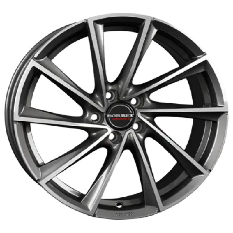 Borbet VTX graphite polished Alufelge 8.5x19 ET40 5x112/66.5 Sonderangebot