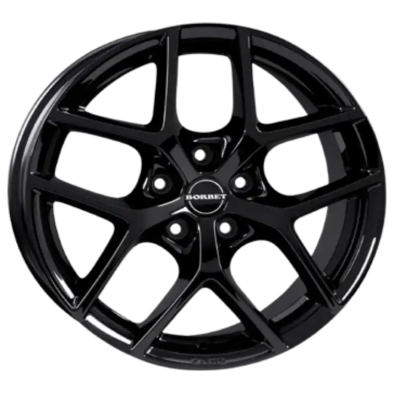Nur Heute Borbet Y black glossy Alufelge 8x18 ET45 5x108/72.5