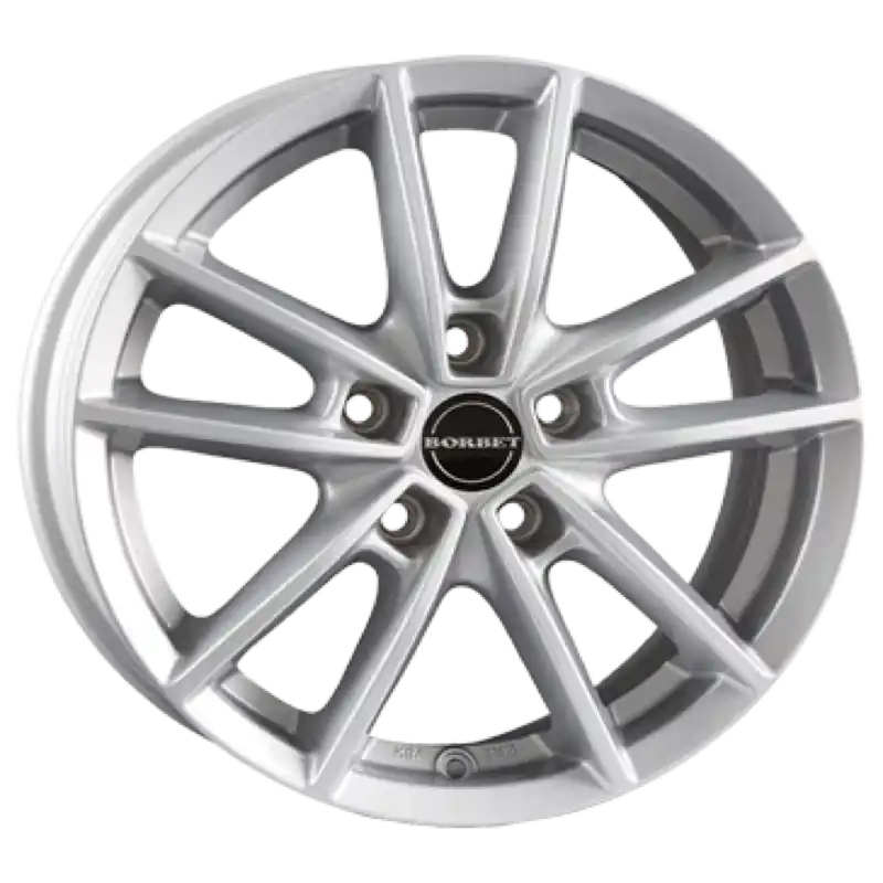 Jetzt Bestellen Borbet W crystal silver Alufelge 6x15 ET43 5x108/72.5