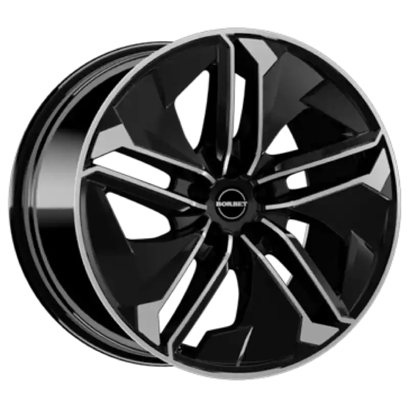 Must-Have Borbet TX black polished glossy Alufelge 9x20 ET20 5x112/66.5