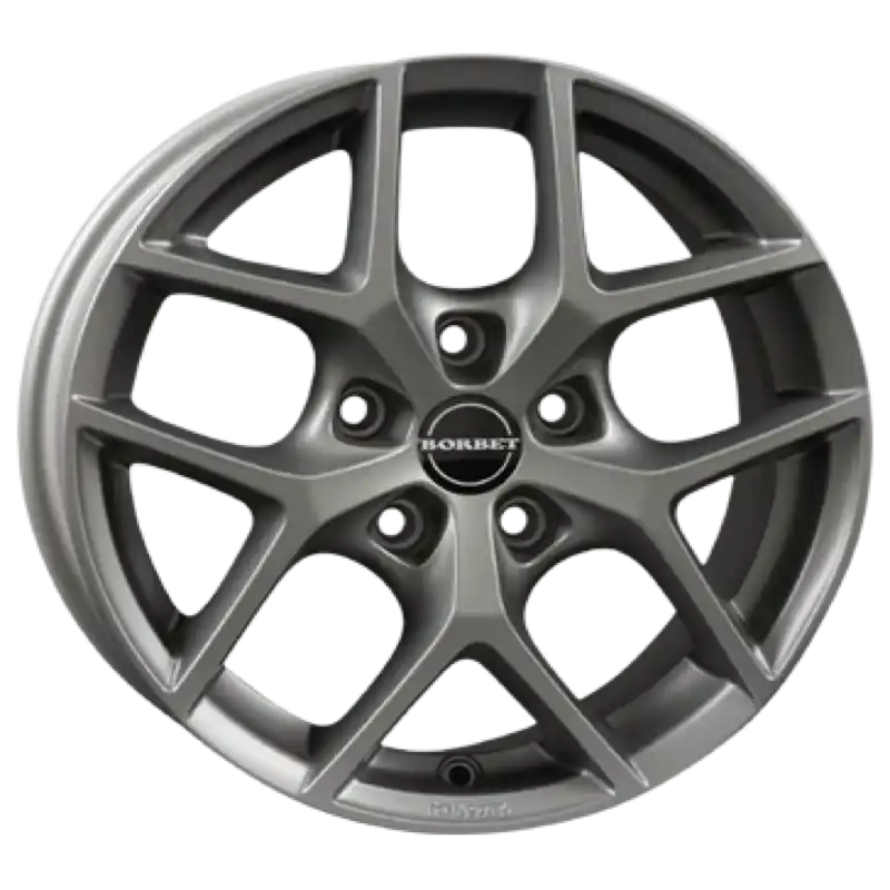 Borbet Y titan matt Alufelge 6.5x16 ET43 5x100/57.1 Schneller Versand