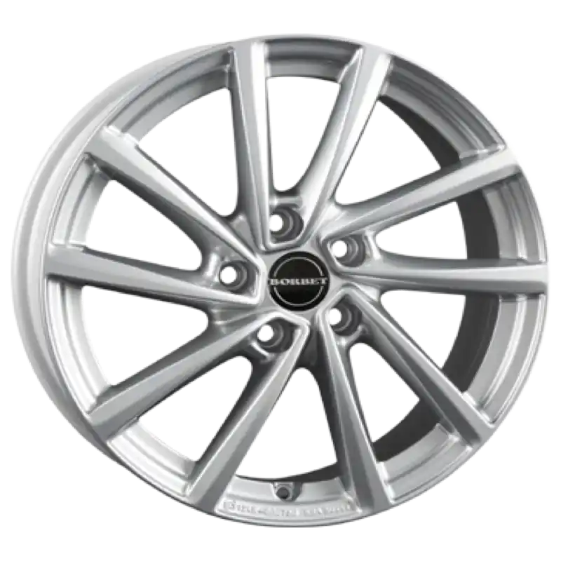 Borbet V crystal silver Alufelge 7x19 ET45 5x114.3/67.1 Versand Am Gleichen Tag