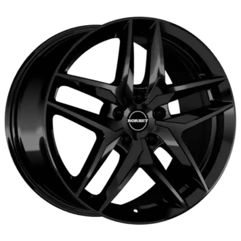 Nur Heute Borbet Z black glossy Alufelge 7.5x18 ET49 5x112/66.6