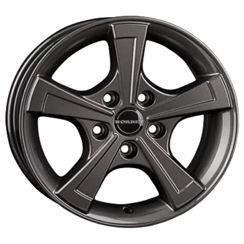 Must-Have Borbet CWT mistral anthracite glossy Alufelge 6x15 ET30 5x112/66.5