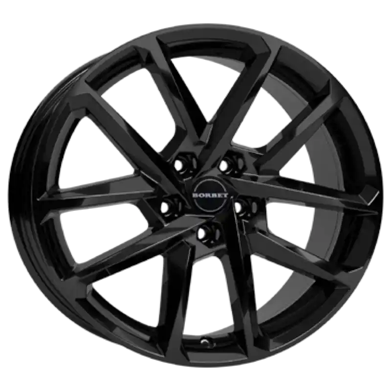 Neu Im Sortiment Borbet N black glossy Alufelge 7.5x18 ET50 5x108/63.4