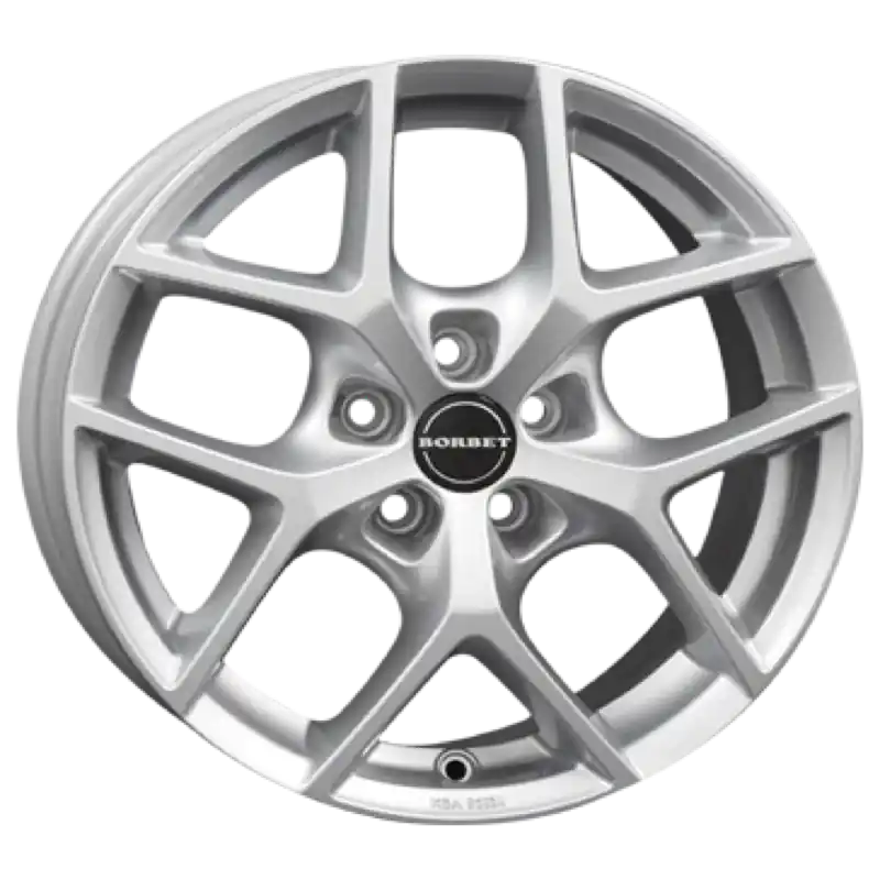 Borbet Y crystal silver Alufelge 8.5x19 ET44 5x112/66.5 Heißes Angebot