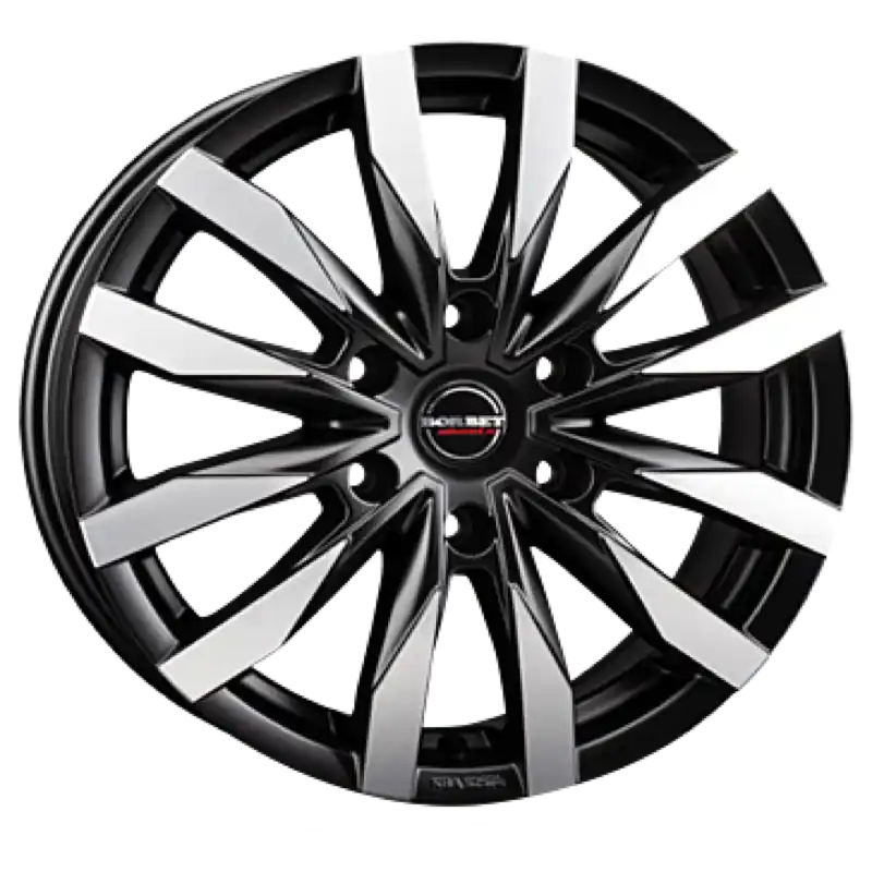 Top-Preis Borbet CW6 black polished matt Alufelge 7.5x18 ET35 6x139.7/100.1
