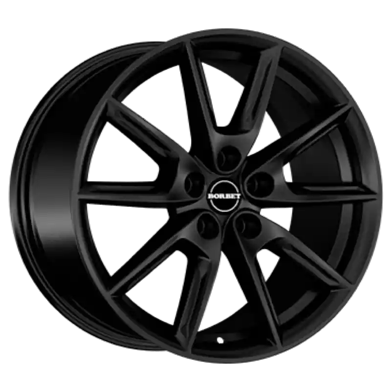 Markenware Borbet LX19 black matt Alufelge 8x19 ET44 5x112/66.5
