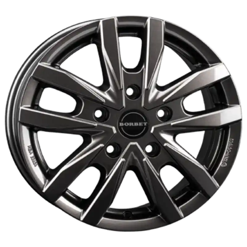 Borbet CW5 mistral anthracite glossy Alufelge 7.5x18 ET53 5x118/71.1 Neu Im Sortiment