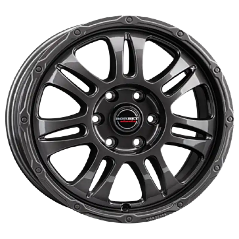 Borbet CW8 mistral anthracite glossy Alufelge 8x18 ET48 6x130/84.1 Neue Kollektion