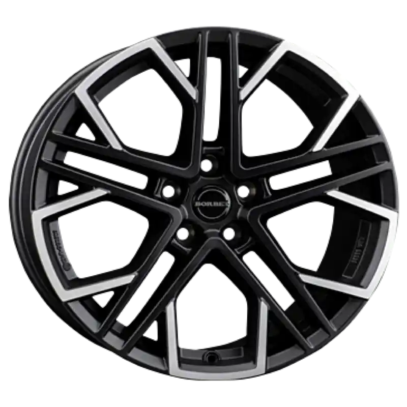 Borbet XV black polished matt Alufelge 9.5x19 ET45 5x114.3/64.2 Solange Der Vorrat Reicht