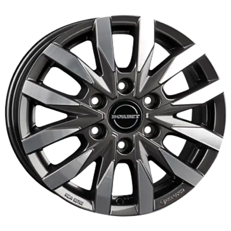 Online Kaufen Borbet CW6 mistral anthracite glossy polished Alufelge 6.5x17 ET48 6x139.7/92.4