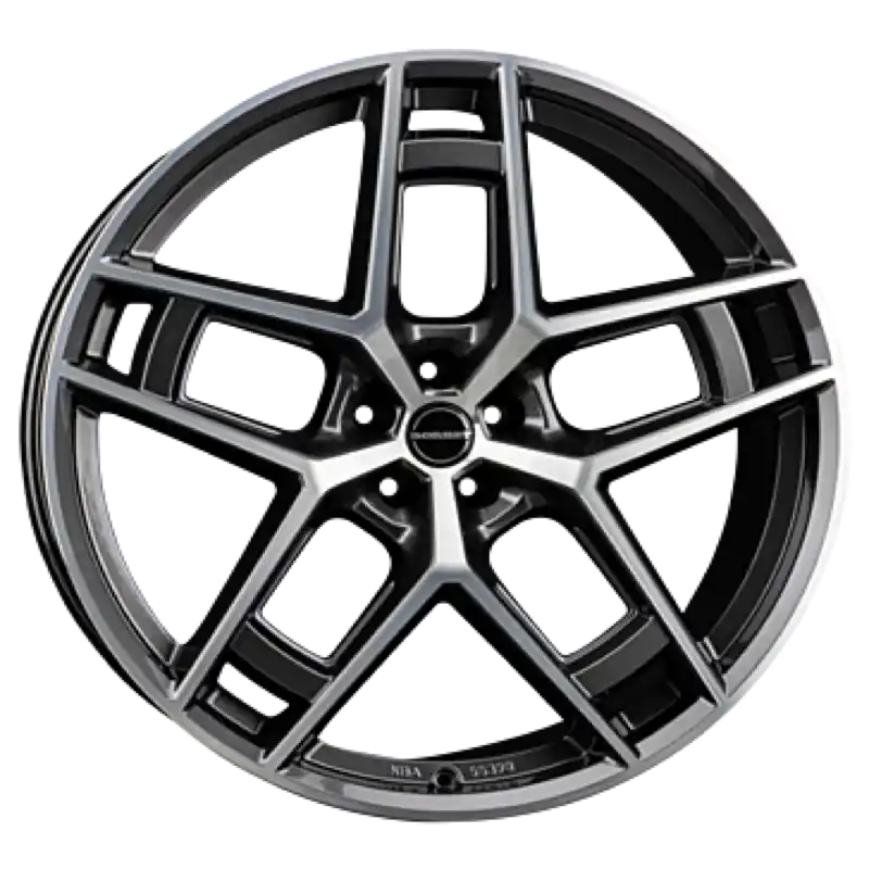 Bestpreis Borbet TF graphite polished glossy Alufelge 10.5x24 ET40 5x112/66.6