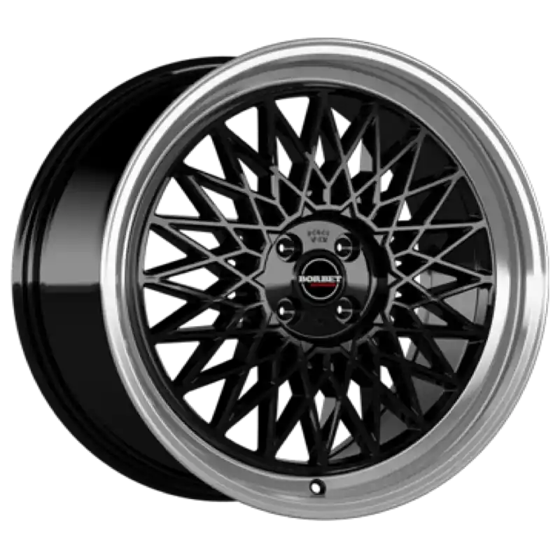 Begrenztes Angebot Borbet B black rim polished Alufelge 7.5x16 ET30 4x100/64.1