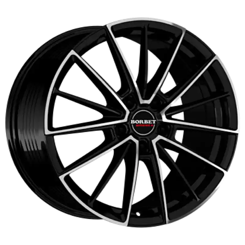 Finale Aktion Borbet FB2 black polished matt Alufelge 8.5x19 ET35 5x120/72.5