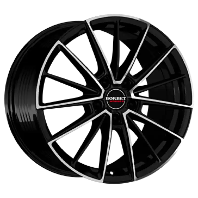 Borbet FB2 black polished matt Alufelge 8.5x20 ET40 5x120/72.5 Solange Der Vorrat Reicht