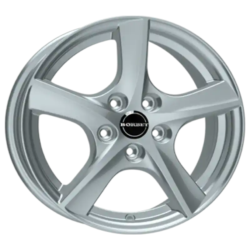 Finale Aktion Borbet TL brillant silver Alufelge 6.5x16 ET50 5x108/63.4