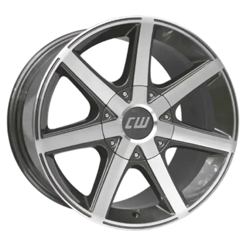 Preiswert Borbet CWE mistral anthracite glossy polished Alufelge 7x16 ET40 5x114.3/60.1