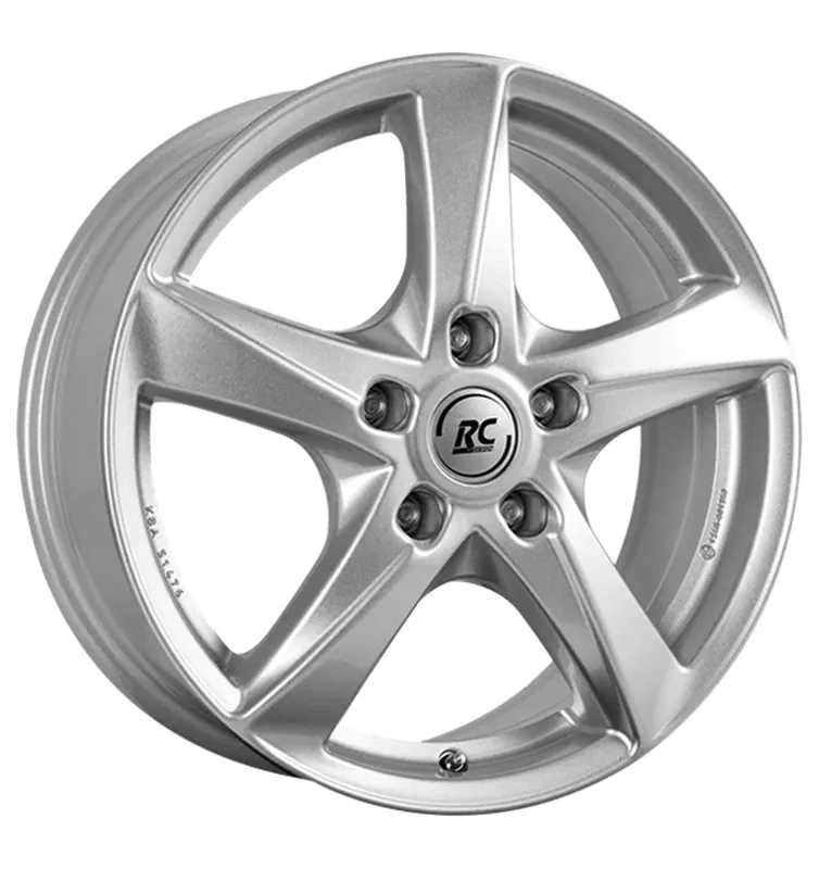 Nur Heute RC-Design RC30 Kristallsilber Alufelge 5x14 ET35 5x100/57.1