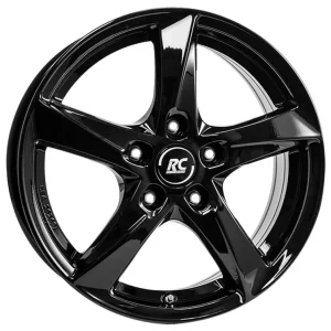 RC-Design RC30 Schwarz Glanz Alufelge 5x14 ET35 5x100/57.1 Geprüft