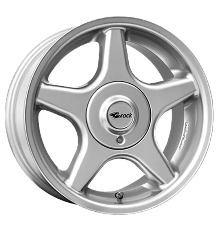 Brock B1 Kristallsilber Alufelge 7.5x16 ET25 4x100/63.4 Top-Seller