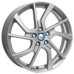 Brock eB1 Kristallsilber Alufelge 5x19 ET43 5x112/66.55 Neu