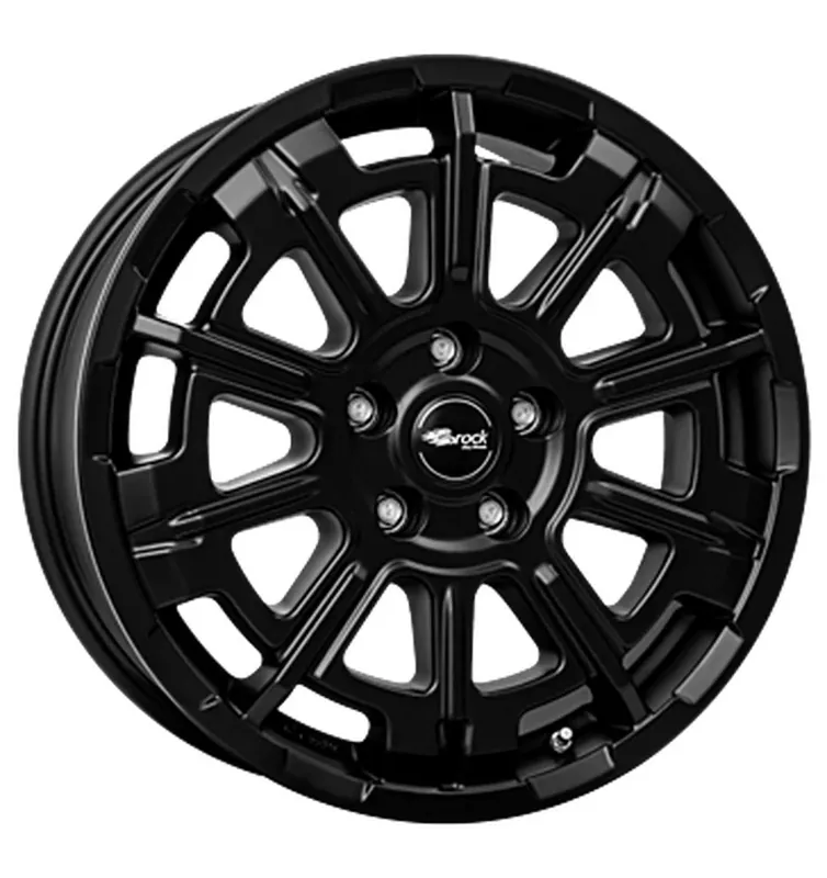 Brock B45 Satin Black Matt Alufelge 7x17 ET47 5x120/65.1 Super-Preis