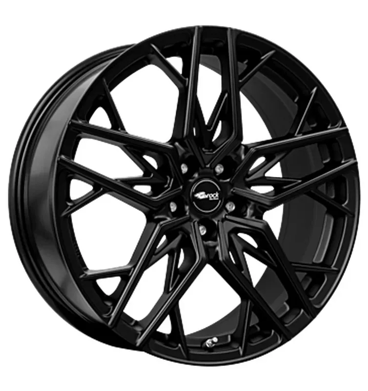 Solange Der Vorrat Reicht Brock B44 Satin Black Matt Alufelge 8x18 ET45 5x114.3/72.6